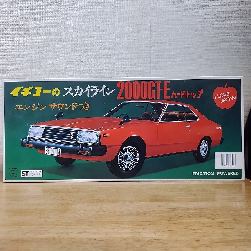 ブリキ製/イチコーのスカイライン 2000GT-E ハードトップ拍卖
