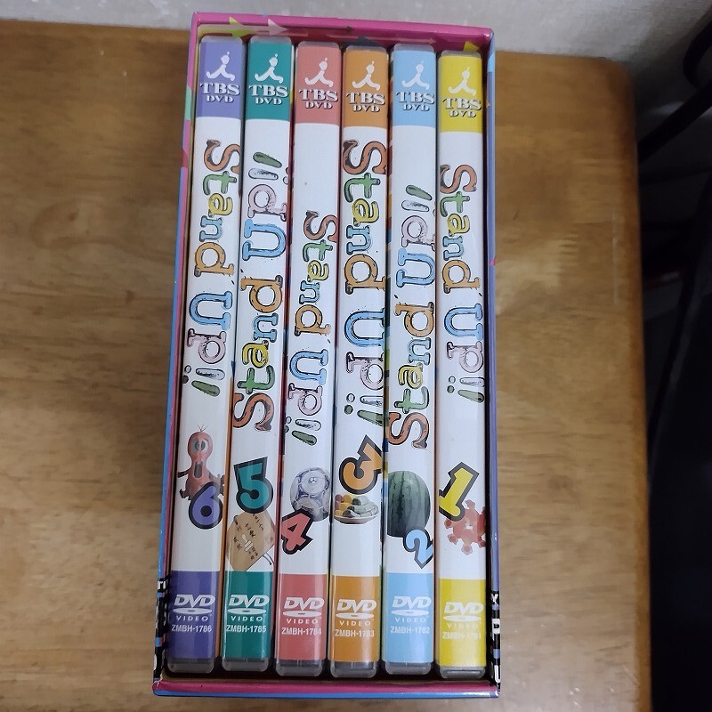 DVD/Stand UP!! DVD-BOX 初回限定版/全6巻/国内正規品 全巻収納箱付 二宮和也 山下智久拍卖