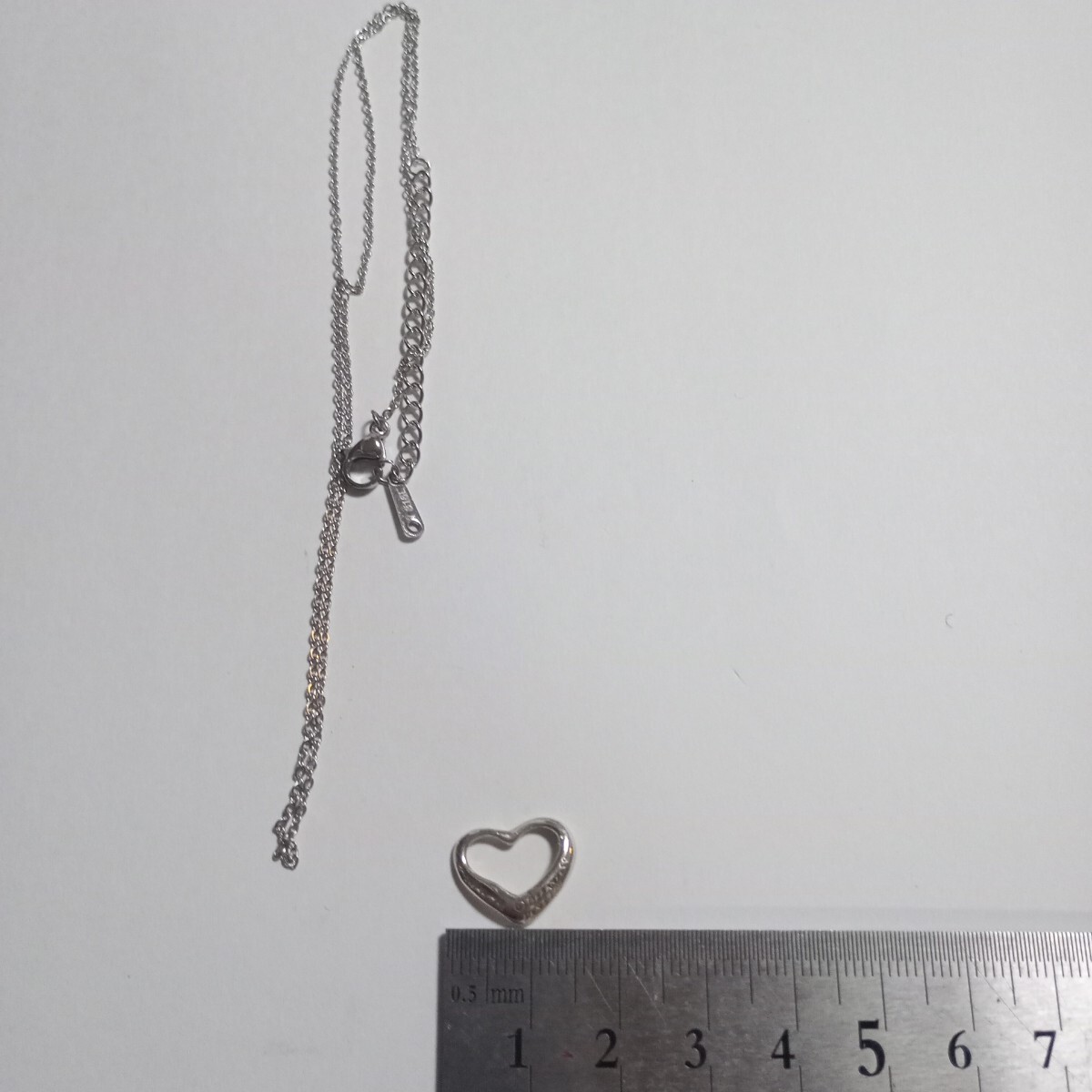 TIFFANY&Co ティファニー オープンハート ネックレス SV925【AZ3380tkh】拍卖