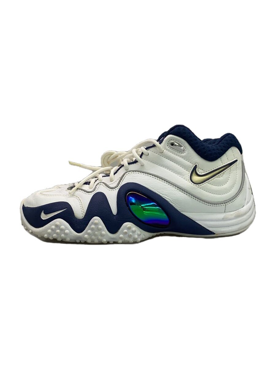 NIKE◆ZOOM UPTEMPO V PREMIUM/ズームアップテンポプレミアム/ホワイト/366570-141/25//拍卖