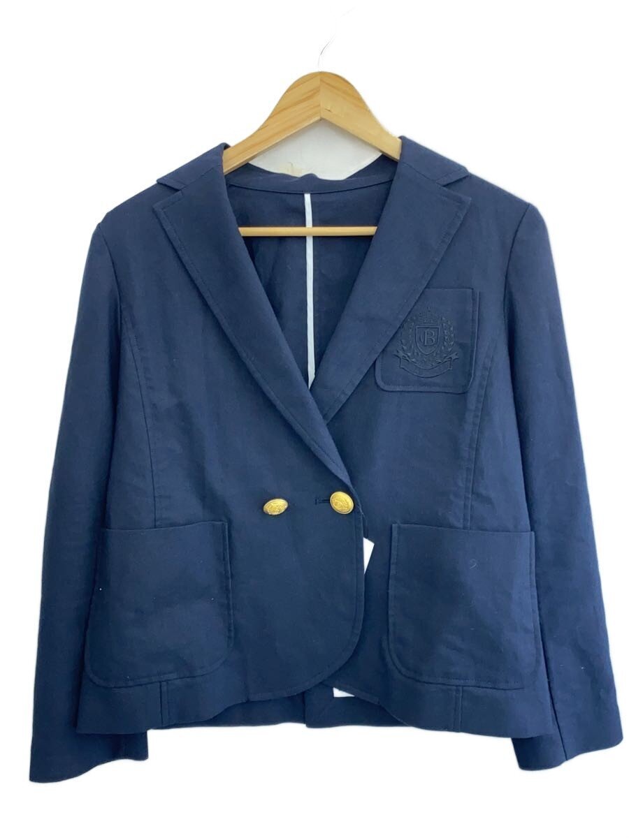 BLUE LABEL CRESTBRIDGE◆テーラードジャケット/38/コットン/NVY/55F16-364-29拍卖