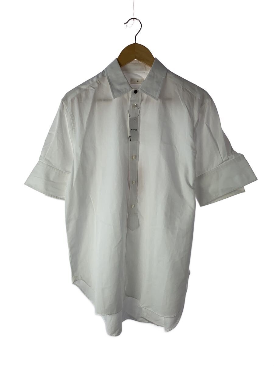 TOMORROWLAND◆.B コットングログランハーフスリーブシャツ/34/コットン/WHT/48-01-31-01013拍卖
