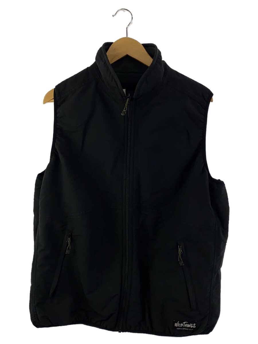 WILDTHINGS◆ナイロンベスト/L/ナイロン/BLK/WT22125AD//拍卖