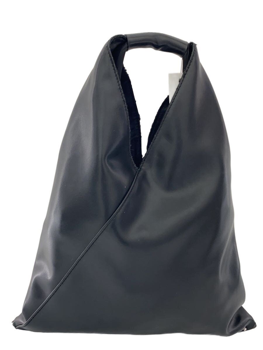 MM6◆トートバッグ/フェイクレザー/BLK/S54WD0043 P4313//拍卖