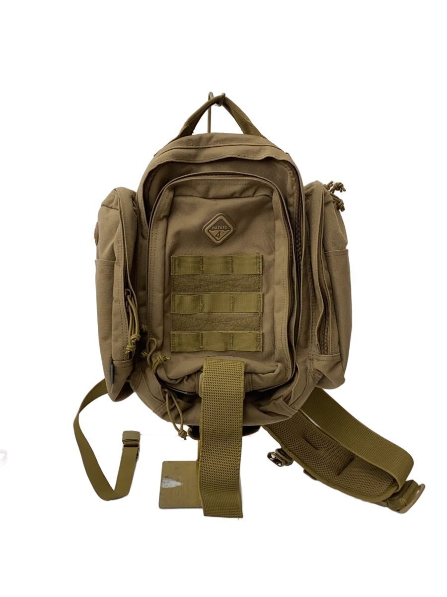 HAZARD4/ショルダーバッグ/キャンバス/キャメル/L/無地拍卖