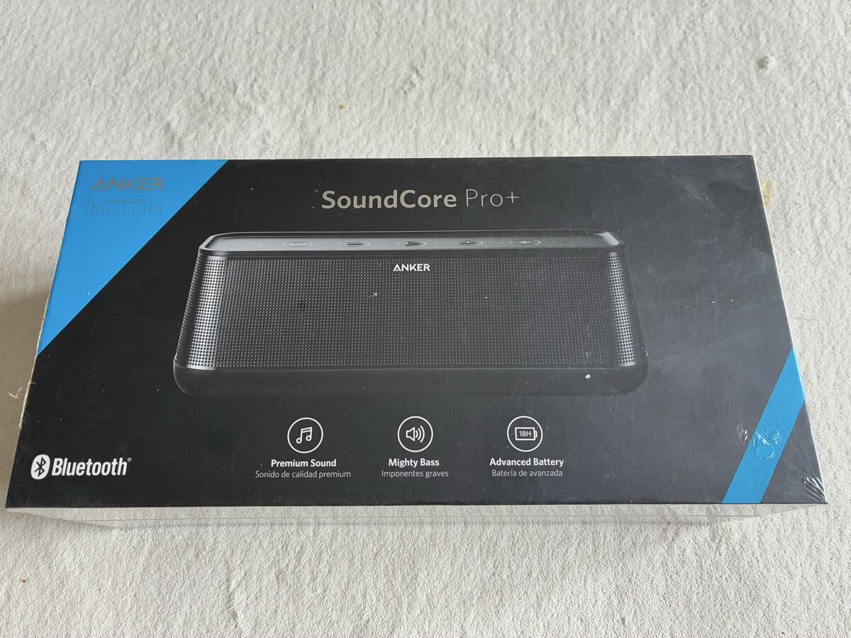 【新品未開封】ANKER SoundCore Pro+ (25W Bluetooth4.2 プレミアムスピーカー) IPX4防水規格/モバイルバッテリー サウンドコア ワイヤレス拍卖