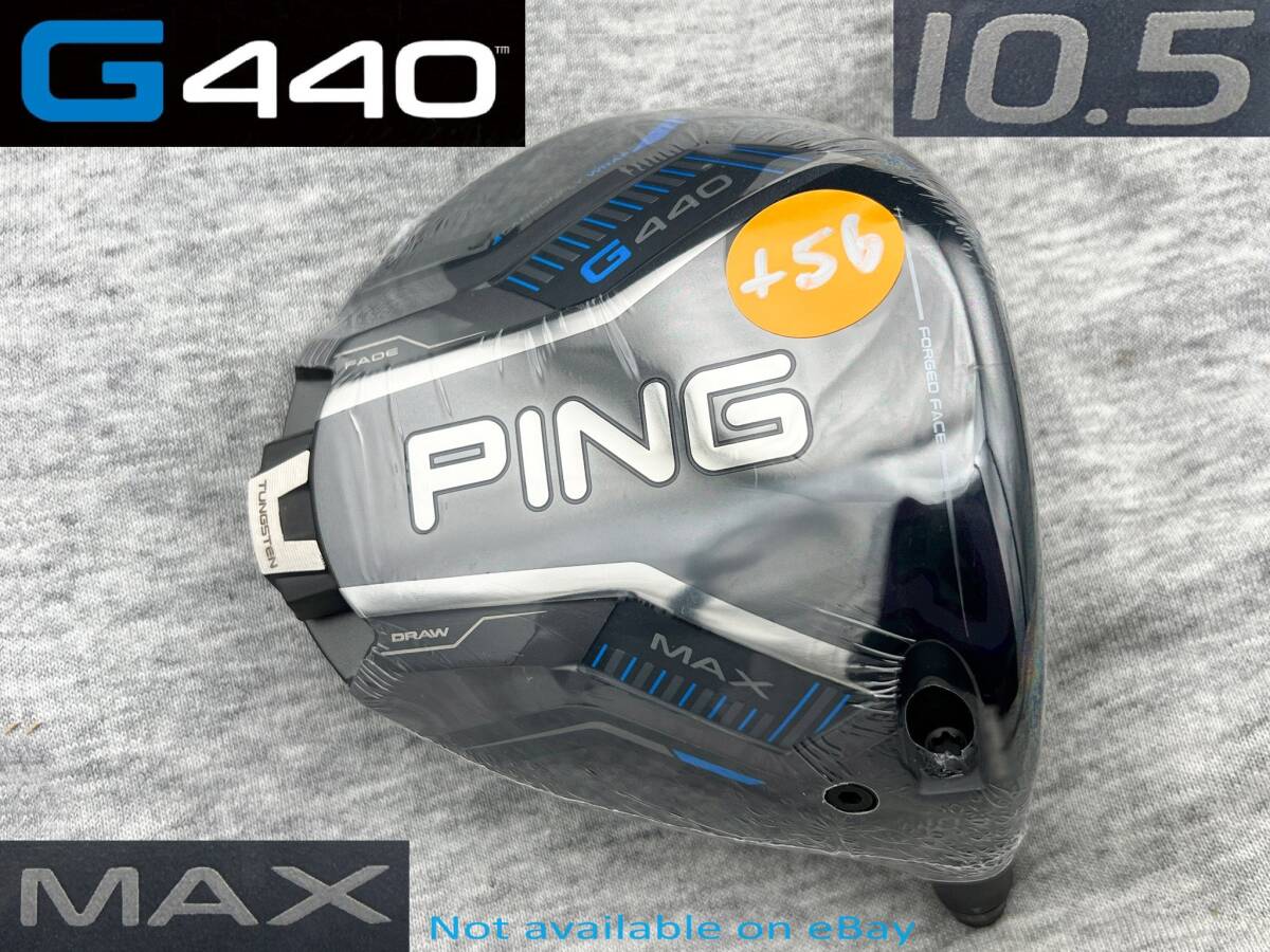 ☆CT256☆ ツアー支給品 WRX PROTO PING G440 MAX 10.5 (リアル 10.5°) スペックシート付き 軽め TOUR ISSUE拍卖