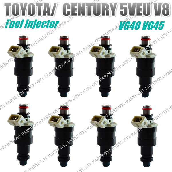 トヨタ センチュリー CENTURY VG40 VG45 5VEU 4000cc V8 燃料インジェクター フューエルインジェクター 8本セット拍卖