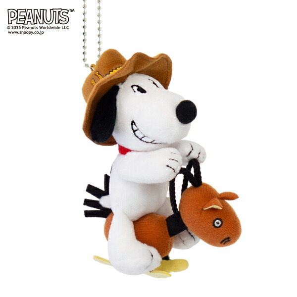 【即納】スヌーピー 干支 午 マスコット 吉徳 2026年 182095 午 干支 干支飾り ボールチェーン付 キーチェーン 令和8年拍卖