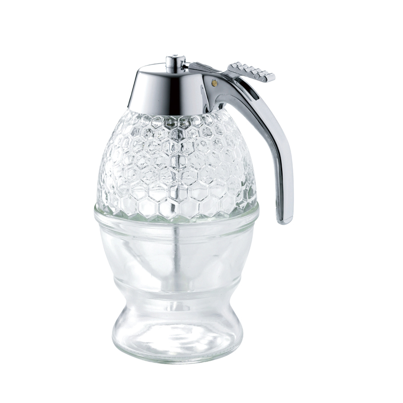 【即納】ハニー ディスペンサー 容量210ml SALUS セイラス 蜂蜜 受け皿付 専用容器 パンケーキ HONEY 佐藤金属拍卖