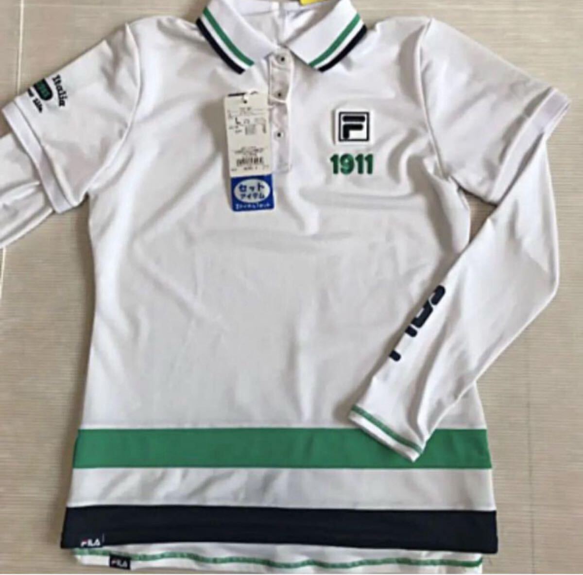 送料無料 新品 FILA GOLF レディース 長袖ハイネックインナー&シャツL拍卖