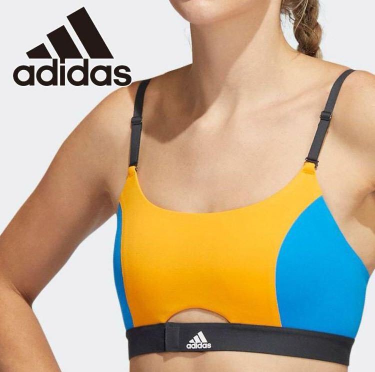 送料無料 新品 adidas W TRN LUXE ライトサポートブラ拍卖