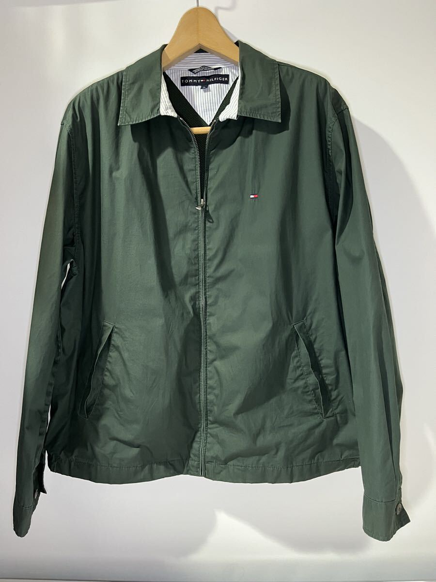 TOMMY HILFLGER ジャケット ブルゾン ジャンパー  L XL相当 ゴルフ トミーヒルフィガー拍卖