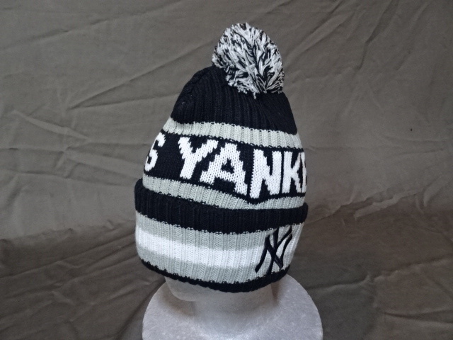 USA購入 NY老舗キャップブランド【47BRAND】MLBメジャー ニューヨーク ヤンキース【New York Yankees】【NY】ロゴ刺繍入り ニットキャップ拍卖