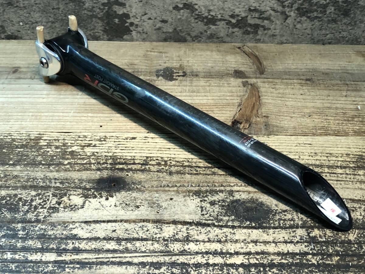 JC116 グラファイトデザイン GRAPHITE DESIGN GDR ストレート カーボン シートポスト Φ31.6 350mm オフセット0拍卖