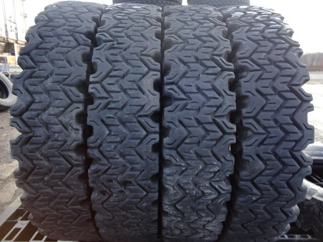 □L522 冬 フォークリフト DUNLOP POWER SNOW 6.00-15 10PR 4本 2023年製 NYLON拍卖