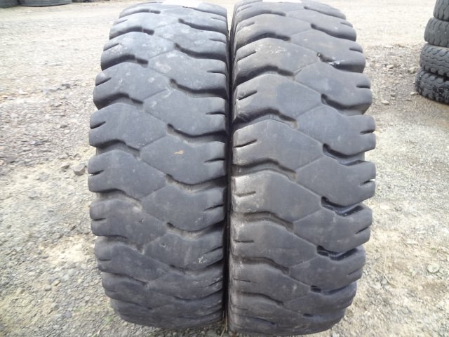 □L539 フォークリフト 夏 DUNLOP POWER LIFTER 6.50-10 10PR 2本 NYLON 2022年製・2024年製拍卖