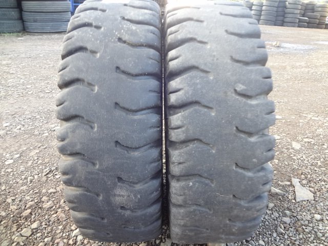 □L547 夏 フォークリフト DUNLOP POWER LIFTER 6.50-10 10PR 2本 2021年製 NYLON拍卖