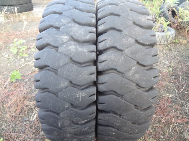 □L550 夏 フォークリフト DUNLOP POWER LIFTER 6.50-10 10PR 2本 2020年製 NYLON拍卖