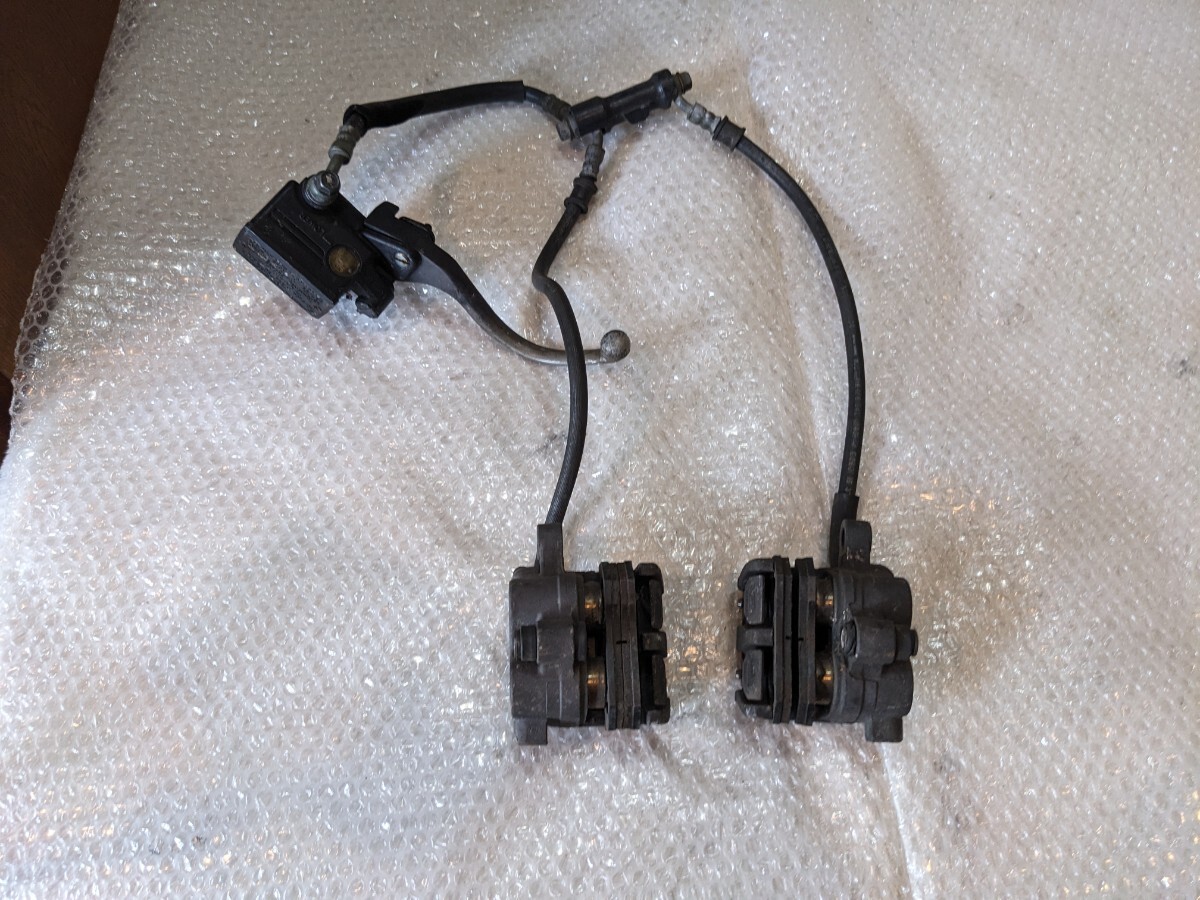 HONDA NS400R 純正フロントブレーキキャリパーセット拍卖