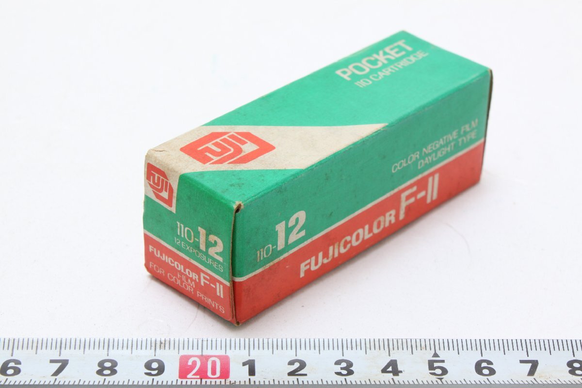 ※ 新品未開封 期限切 Fujifilm フジフィルム 110フィルム 12枚撮 FUJICOLOR F-II カラーネガフィルム 1047拍卖