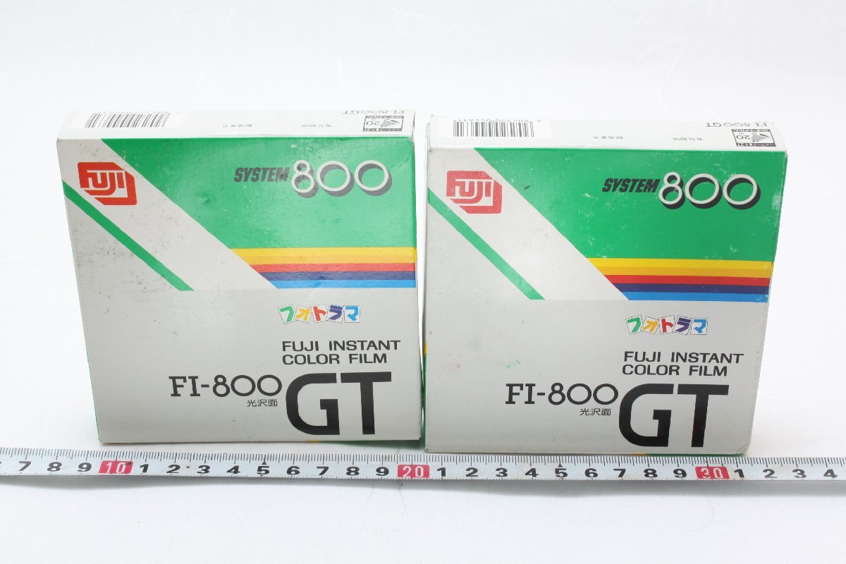 ※【新品未使用・期限切れ】2個 FUJIFILM 富士フィルム インスタントフィルム フォトラマ FI-800 GT SYSTEM800 箱付 1060拍卖