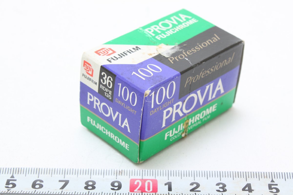 ※ 新品未使用 未開封 期限切 Fujifilm フジフィルム カラーリバーサルフィルム 36枚撮 PROVIA 100 プロビア RDPII 1053拍卖