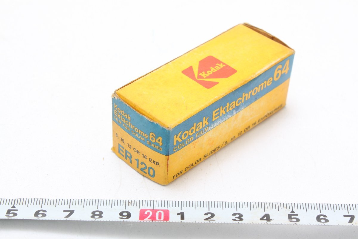 ※ 【新品未使用・期限切れ】 Kodak コダック Ektachrome エクタクローム 64 daylight ER120 リバーサルフィルム 120 2b 1055l2拍卖