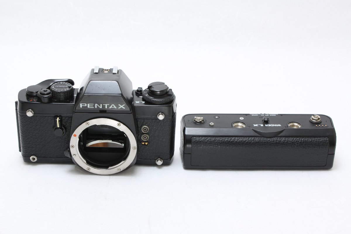 ※ 動作確認済 Pentax LX ペンタックス 一眼レフ キャップ ワインダーLX (難)付 3701拍卖
