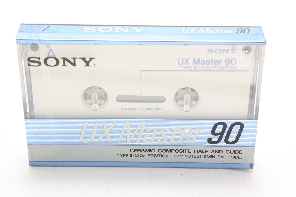 ※ 新品未開封 SONY ソニー オーディオ カセットテープ メタル UX MASTER UXマスター MST 90 往復90分 3716L3拍卖
