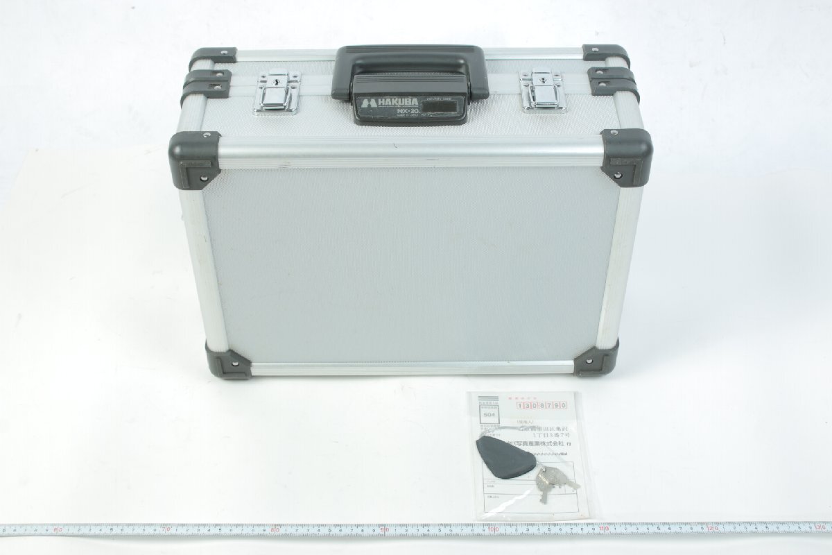 ※ HAKUBA ハクバ アルミ ハードケース カメラケース NX-20 42cm×30cm×17cm 鍵2本付 d13543拍卖