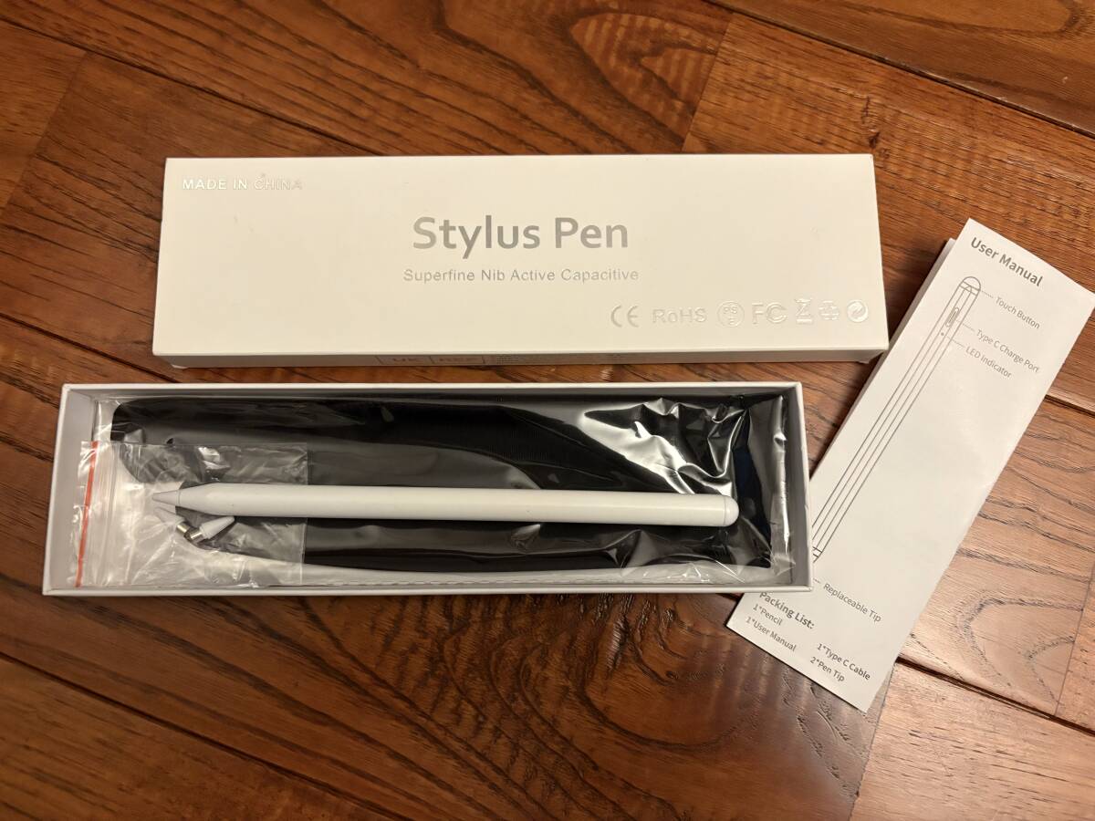 中古美品 タッチペン KINGONEスタイラスペン iPad/スマホ/タブレット/iPhone対応 極細 超高感度拍卖