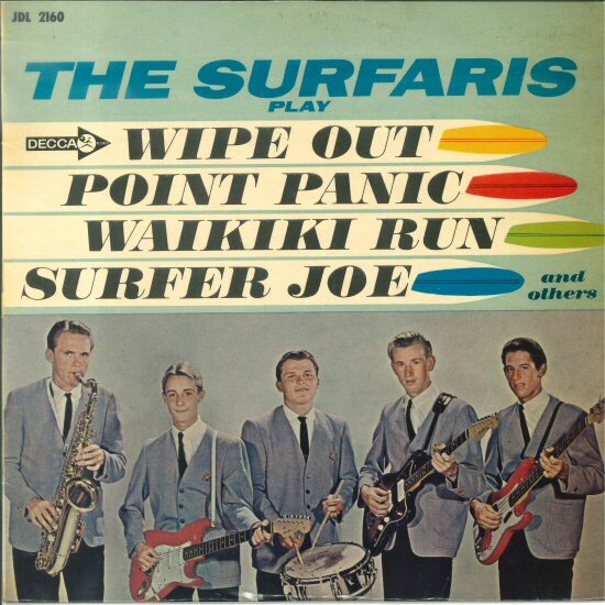 ★10吋LP「サファリーズ THE SURFARIS PLAYS WIPE OUT / POINTAPANIC / SURFER JOE」全8曲拍卖
