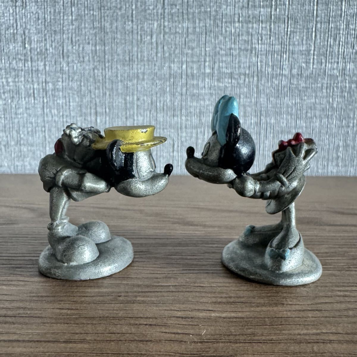 ハドソン社製 【ミッキーマウス &ミニーマウス】4656 メタル フィギュア拍卖