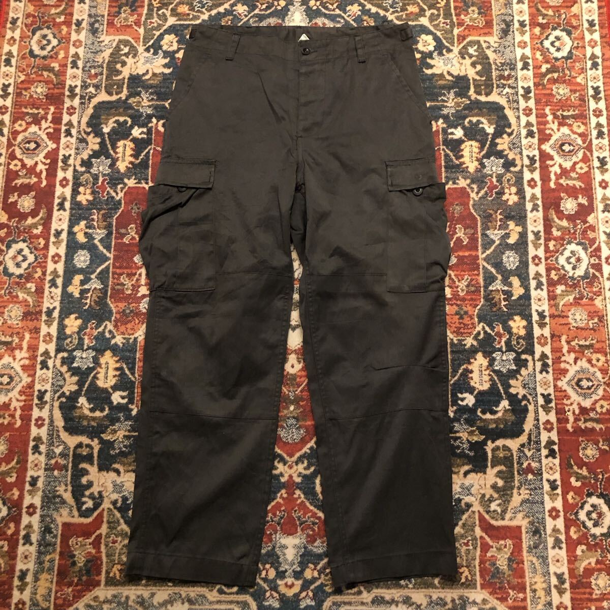 Miltec USA製 vintage UTILITY ヴィンテージ カーゴパンツ ワークパンツ ユーティリティ ミリタリー オリーブ 古着 XL相当拍卖