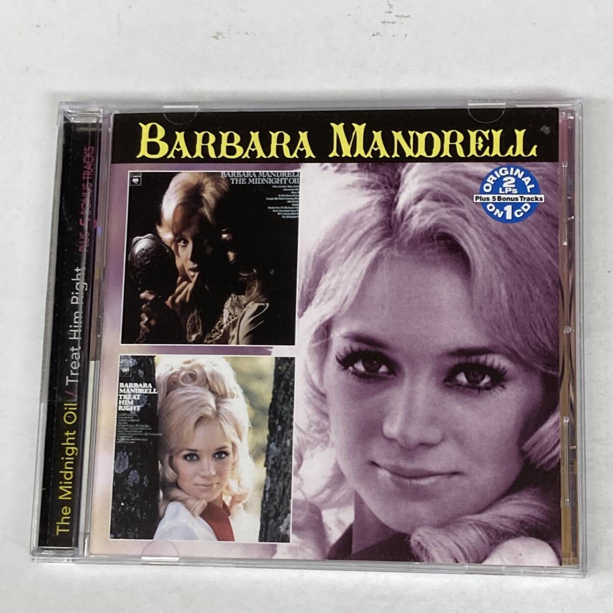 PR1667 CD *BARBARA MANDRELL* MIDNIGHT OIL/ TREAT HIM RIGHT拍卖