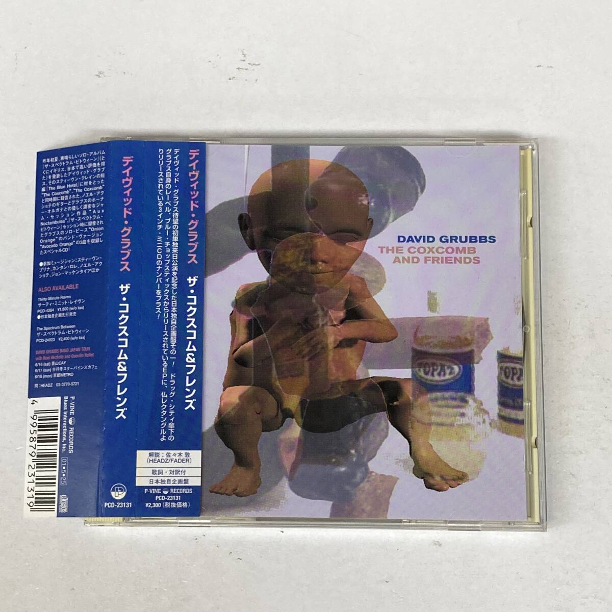 PR2170 CD *David Grubbs* The Coxcomb And Friends 帯付拍卖