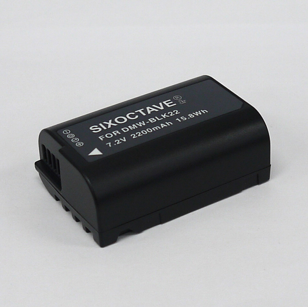 DMW-BLK22 Panasonic 互換バッテリー 1個 純正充電器で充電可能 DC-S5 LUMIX S5 DC-GH6拍卖