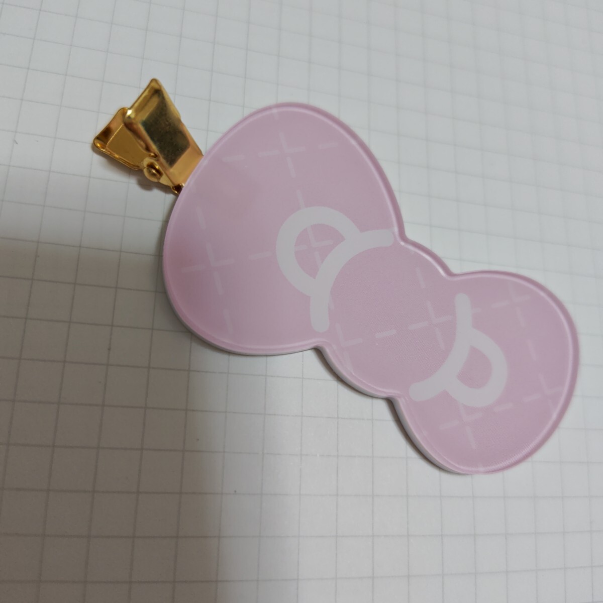 ハローキティ展 シークレット 前髪クリップ りぼん拍卖