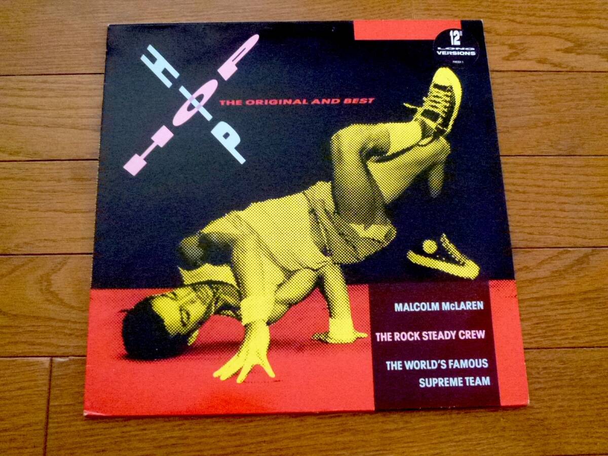 LP VARIOUS ARTISTS / HIP HOP THE ORIGINAL AND BEST / MALCOLM McLAREN , ROCK STEADY CREW他拍卖