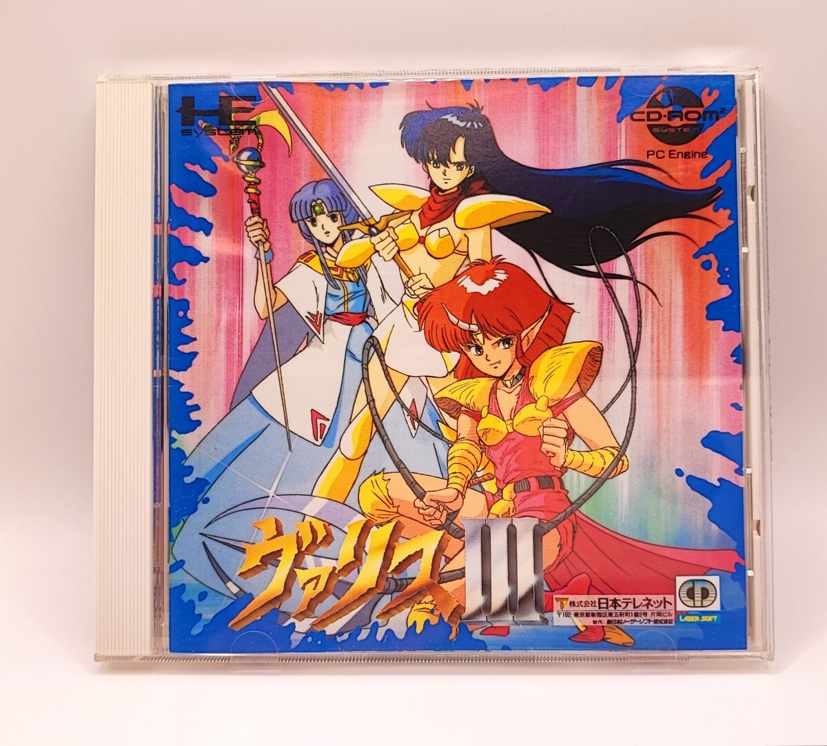 CD-ROM2 ヴァリスⅢ PCエンジン PCE拍卖
