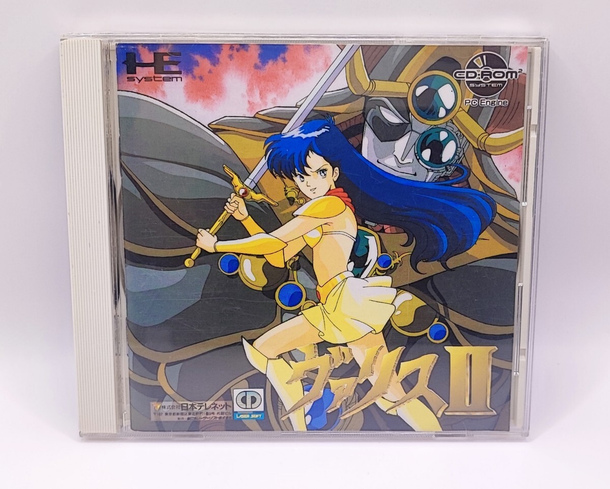 ヴァリス2 CD-ROM2 PCエンジン PCE 日本テレネット 美品拍卖