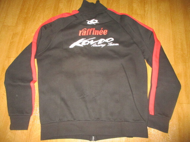 チームKONDO・近藤・トヨタ・GAZOOレーシング・プーマ・スーパーGT デカロゴ チーム・ジャージジャケット 極美中古 サイズL 拍卖