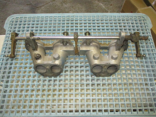 ソレックス・ウェーバー44.40 当時物 A型・サニー・サニトラ 東名風・傾斜付き・楕円ポート・インテークマニホールド・インマニ 美中古拍卖