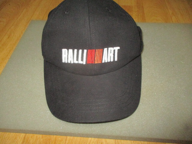 三菱ラリーアート・ビンテージ デカロゴ 帽子・キャップ 未使用 デッドストック WRC・ジャケット・ランエボ・ランサー拍卖