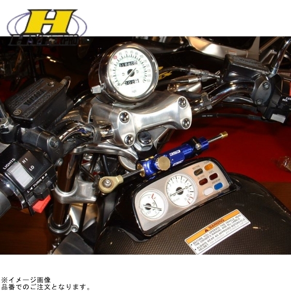 HYPERPRO ハイパープロ 22113013B CNCステアリングダンパーステー 75mm ブラック V-MAX拍卖
