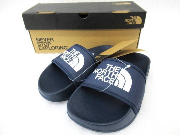 袖 未使用 ノースフェイス サンダル 20cm ネイビー 紺 ユースベースキャンプスライドⅢ US1 UK13拍卖