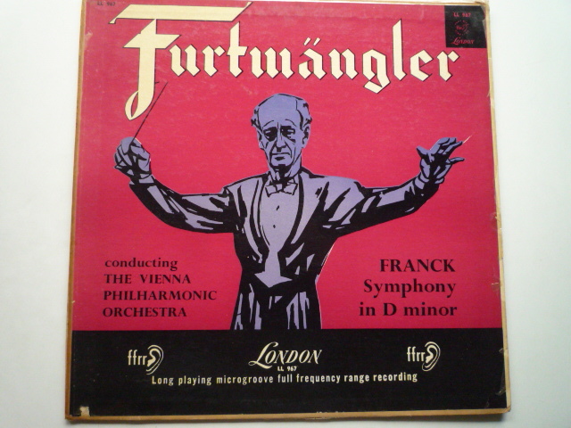 WR19 英LONDON盤LP フランク/交響曲 フルトヴェングラー/ウィーンPO拍卖