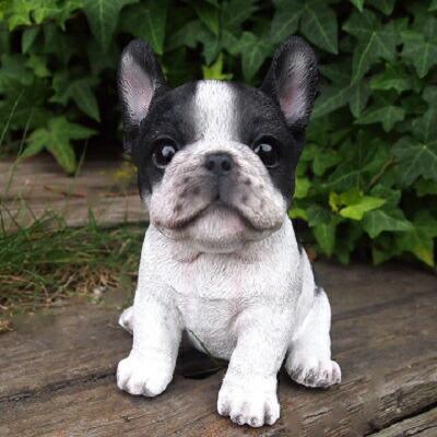 犬の置物 フレンチブルドック 059BWQB いぬ イヌ 動物 オーナメント ガーデン 犬 置物 オーナメント ガーデニング 庭拍卖