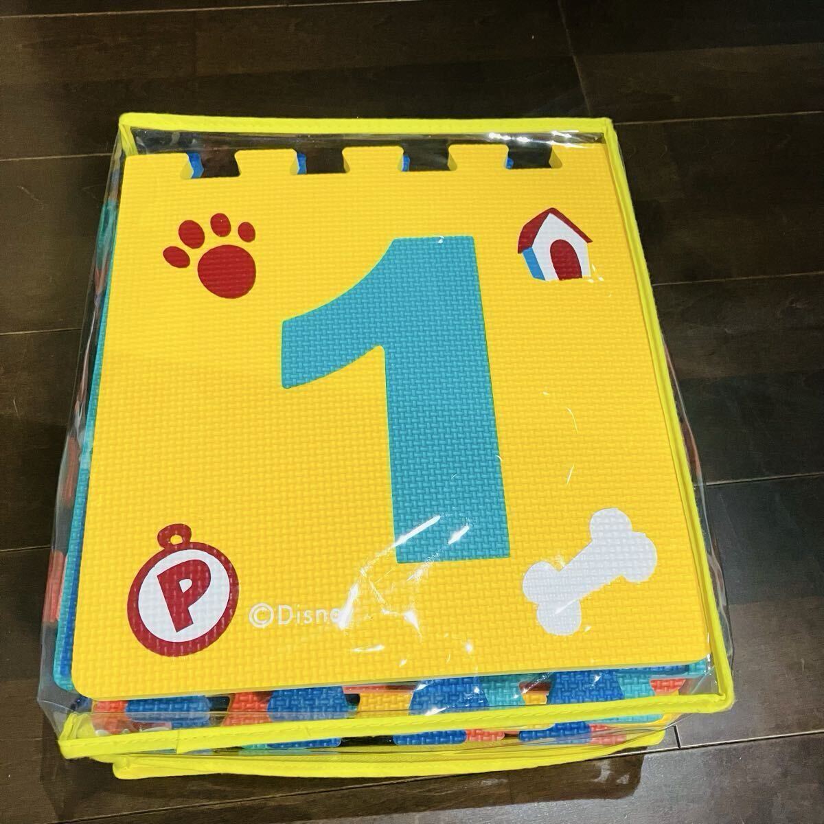 DWE ディズニー英語システム プレイマット 赤ちゃん用 カラフル マット ワールドファミリー 英語 数字拍卖